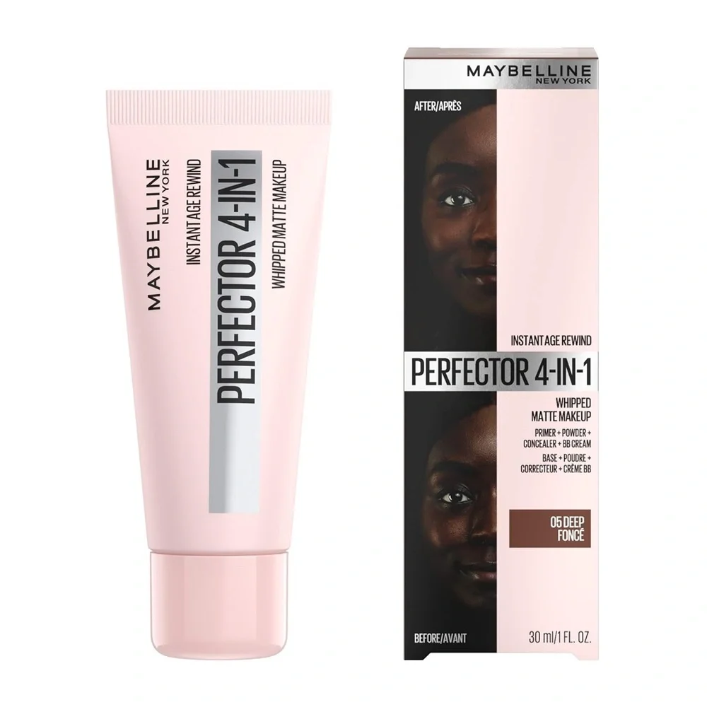Maybelline Instant Age Rewind Instant Perfector 4-In-1 Matte Makeup, 05 Deep